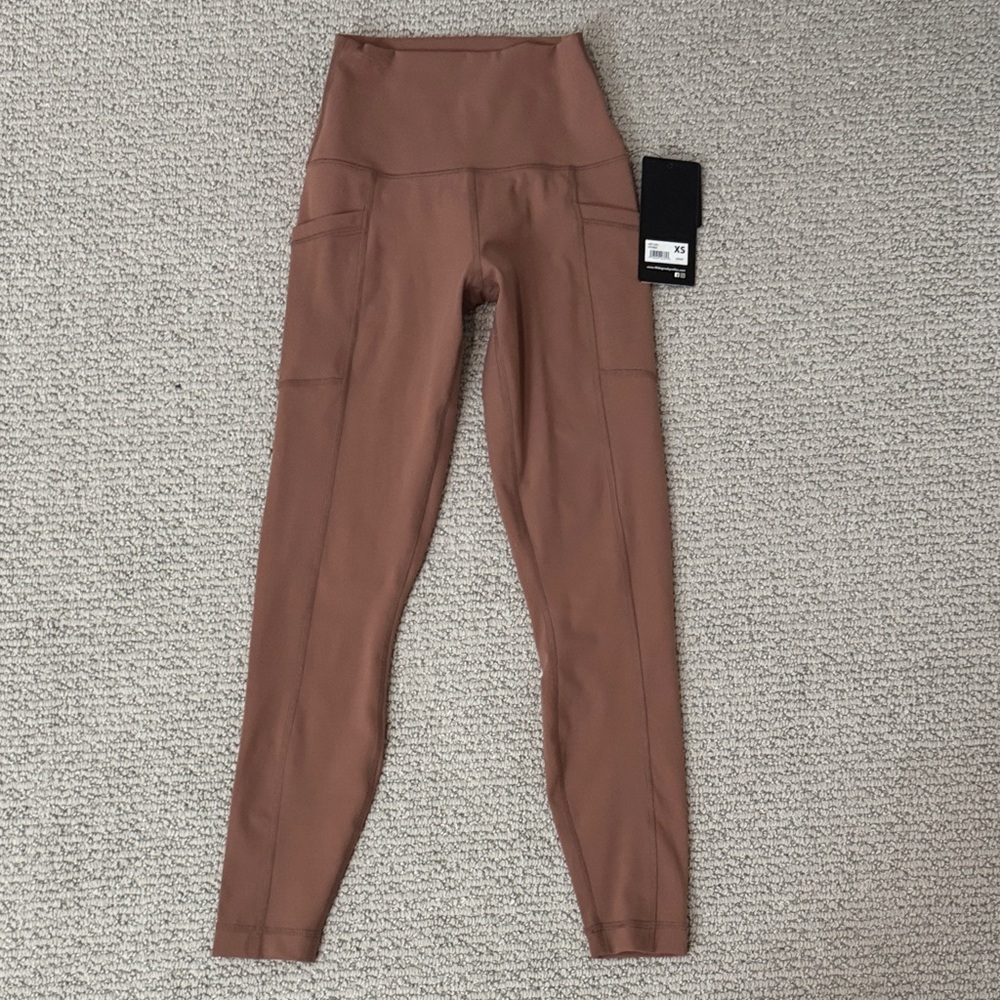 Brand New! High-Waisted Brown (Nutmeg) Leggings